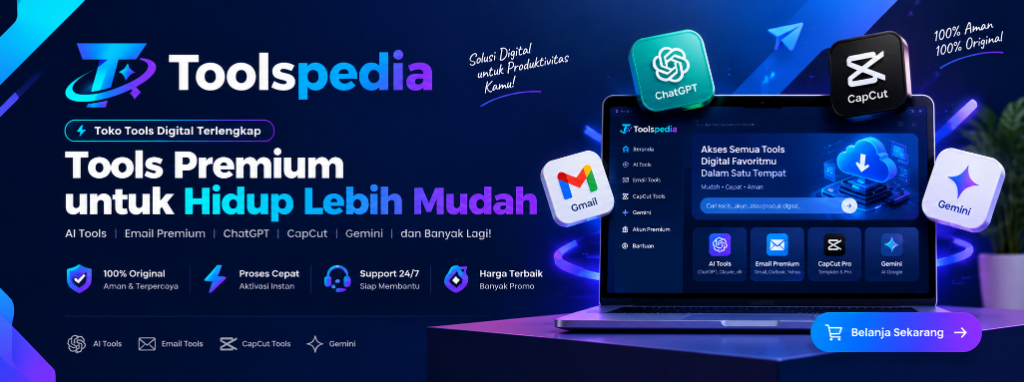 Toolspedia - Tools Premium untuk Hidup Lebih Mudah