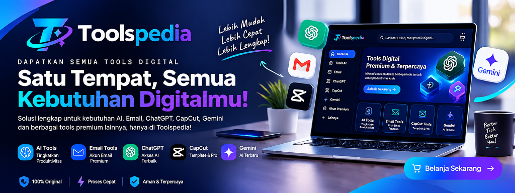 Toolspedia - Satu Tempat Semua Kebutuhan Digitalmu